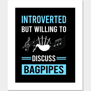 Introverted Bagpipe Bagpipes Bagpiper Posters and Art